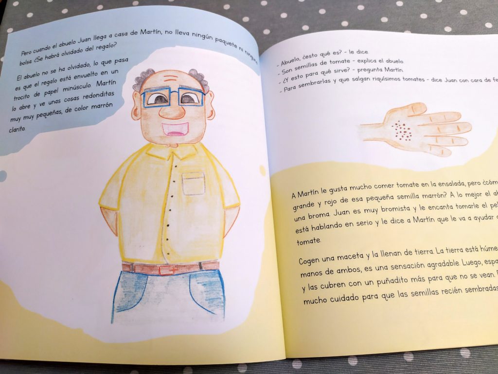 Cuento Infantil Ilustrado Sobre Huerto Urbano